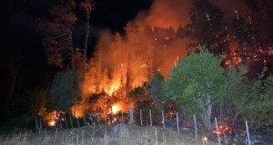 Chubut: Otro incendio en la cordillera