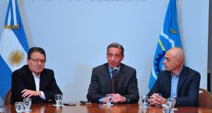 Chubut: Das Neves habló con Arcioni y con varios funcionarios