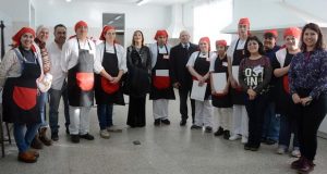 Trevelin: Servicio de catering para 300 docentes fue elaborado por estudiantes de la escuela 531