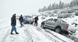 Chubut: Recomiendan transitar con precaución por las rutas
