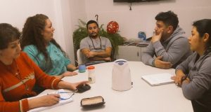 Chubut: Peralta se reunió en Comodoro con Daniela Andrade para abordar la temática de diversidad y género