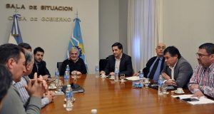 Chubut: El gobernador recibió al presidente de la Federación de Sociedades Rurales de la provincia