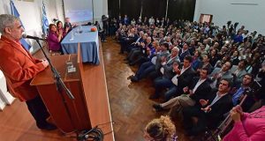 Chubut: Das Neves y Stanley encabezaron la presentación de las Políticas Sociales de Chubut
