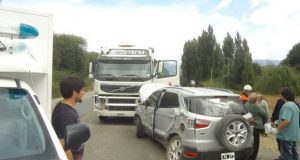 El Hoyo: Accidente sobre Ruta Nacional 40