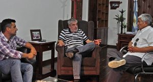Chubut: Das Neves recibió al intendente de El Maitén
