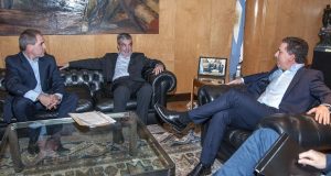 Das Neves se reunió con con el ministro de Hacienda de la Nación
