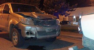 Esquel: Lo chocaron desde atrás y golpeó a una mujer que cruzaba la calle