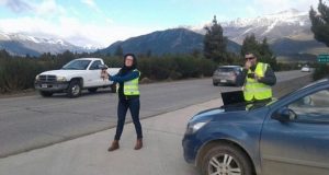 Bariloche: Lograron reducir la velocidad en la ruta con un secador de pelo