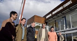 Esquel: Arcioni inauguró el Destacamento de Bomberos Voluntarios