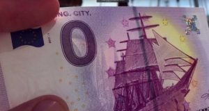 Insolito: Imprimen en Alemania un billete de cero euros