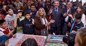 Chubut: Arcioni encabezó el 109°aniversario de Epuyén