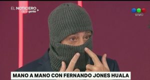 Nicolás Repetto explicó por qué usó el pasamontañas en el noticiero