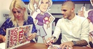 Mauro Icardi volvió a dejar en offside a Wanda Nara