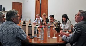 Chubut: El Gobernador recibió al bloque de diputados del FPV