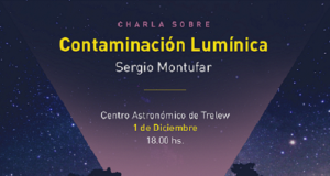 Trelew: Se realizará en charla sobre contaminación lumínica