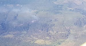 Corcovado: Brigadistas trabajan para controlar incendio en inmediaciones de la localidad