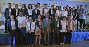 Chubut: Arcioni estuvo en el acto de graduación de la primera promoción de Técnicos en Biología Marina en Camarones