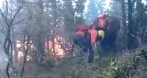 Chubut: Más de 60 brigadistas siguen trabajando para controlar el incendio de Corcovado