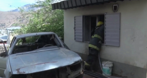 Esquel: Se incendió una casa por desperfectos en un televisor que explotó