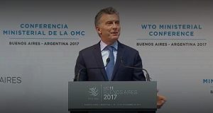 Macri ratificó su compromiso «con el sistema multilateral de comercio» en la cumbre de la OMC