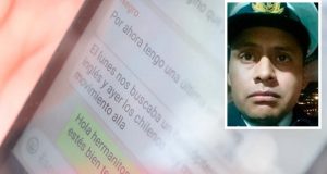 Un tripulante a bordo del ARA San Juan envió el 4 de noviembre un whatsapp a su hermana contandole que los perseguían los ingleses