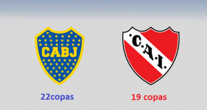Independiente tiene solo el apodado de»Rey de Copas» Boca lo supera por tres titulos internacionales