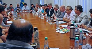 Chubut: El Gobernador se reunió con el nuevo gabinete