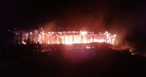 Epuyén: Pérdidas totales por incendio en el Centro Cultural Antu Quillen