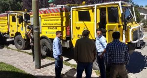 Chubut: La provincia sumó tres autobombas para combatir incendios forestales