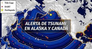 Mantienen la advertencia de tsunami en Estados Unidos y Canadá por un terremoto de 7,9 grados