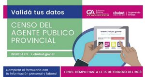 Chubut: El Gobierno provincial brinda asesoramiento para que los empleados puedan efectuar el Censo