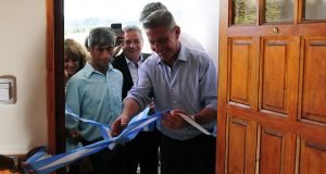 Chubut: Arcioni entregó este domingo viviendas en el paraje Alto Río Percy