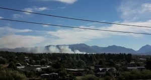 Bariloche: Otro incendio forestal causó preocupación en la zona este de la ciudad