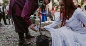 Darlin Bergue y Lucas Piotti: La boda celta que maravilló en Bariloche