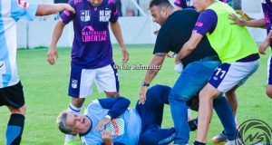 Luis Ventura protagonista de una gresca en el Ascenso