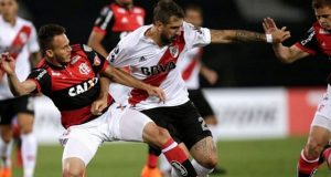 River rescató un empate sobre el final ante Flamengo en Brasil