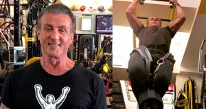 A los 71, Stallone muestra su excelente estado físico en Instagram