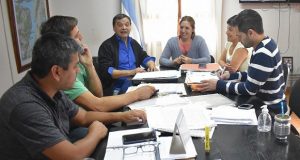 Lago Puelo: El intendente se reunió con el director de Servicios Públicos y la responsable del Área de Protección Ciudadana