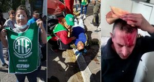 Chubut: Resumen en imágenes de los que fue la movilización de estatales en Rawson