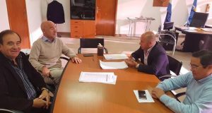 Chubut: Sastre se reunió con Garzonio y Tarrío