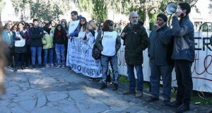 Chubut: Primer día de paro y nueva marcha de estatales