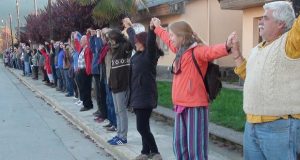 El Hoyo: El pueblo abrazó a su hospital