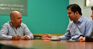 Madryn: Sastre recibió a representante del Banco Mundial