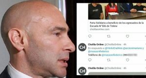 Chubut: Medio publicó el teléfono de Federico Massoni Ministro de Gobierno de la provincia