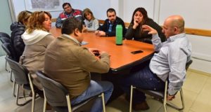 Madryn: Ricardo Sastre recibió a los gremios municipales