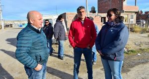 Madryn: Sastre calificó de «histórica» la obra de energía que comenzó en el barrio Progreso
