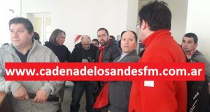 Chubut: Alonso recibe en este momento a personal de la Subsecretaría de Bosques e Incendios y CORFO