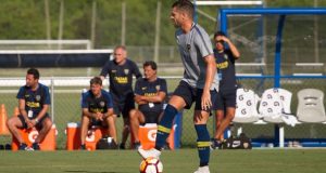 Fernando Gago se desgarró y vuelve antes de Estados Unidos