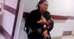El increíble gesto de una policía bonaerense