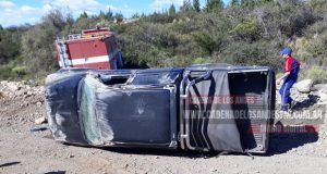 Leleque | Volcó una camioneta y dos personas resultaron heridas